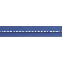 410 16" BLUE ENAMELLED BEAD CHAIN