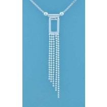 SPC BOX CHAIN WITH CUTOUT SQ./TASSLES