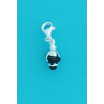 SPC CHARM RABBIT IN HAT ENML W/LOBSTER