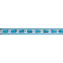 SPC RECT.RECON.TURQ BRACELET