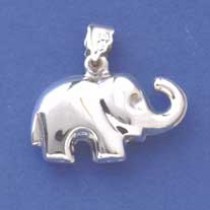 SPC SMALL HOLLOW ELEPHANT PENDANT      =
