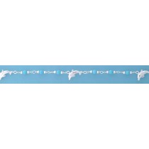 SPC IMM.TURQ BEADS/DOLPHINS ANKLET     =