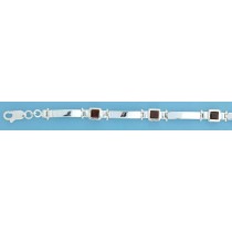 SPC SQ GAR STONES/ID PLATES HINGED BRAC=