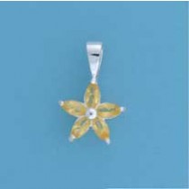 SPC 12mm MARQUISE IMM.TOPAZ FLOWER PEND=