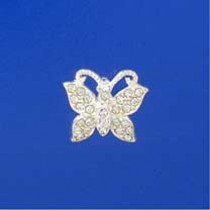 SPC 13mm DIAMONTE SET BUTTERFLY PENDANT