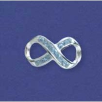SPC ASST.STONE FIG.8 SLIDER PENDANTS   -