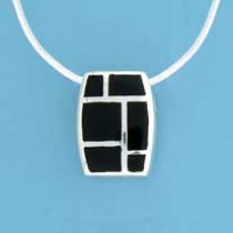 SPC INLAID ONYX CRAZY PAVING CUSH.PEND.=
