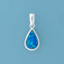 SPC TEARDROP RECON.OPAL PENDANT        =