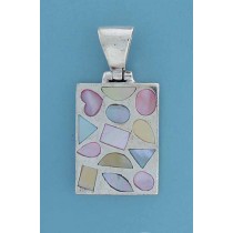 SPC INLAID CRAZY PAVING CUSH.PENDANT
