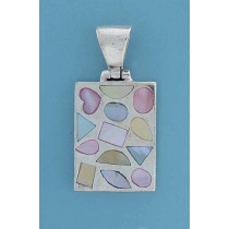 SPC INLAID CRAZY PAVING CUSH.PENDANT