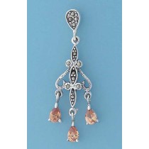 SPC MARC/CHAMPAGNE CZ CHANDELIER DROPS =