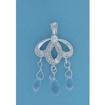 SPC CZ/LAV.CRYSTAL CHANDELIER STYLE SET