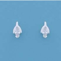 SPC MARQUIS CZ SET WISHBONE STUDS      =