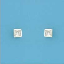 SPC 3mm SQUARE CZ STUDS