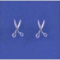 SPC TINY SCISSORS STUD EARRINGS        =