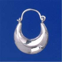 SPC 20mm PLAIN CREOLE EARRINGS         =