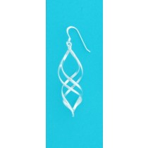 SPC DROP ERRINGS DOUBLE TWIST TWISTY