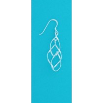 SPCDROP ERRINGS TRIPLE TWIST MARQ