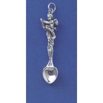 SPC 50mm CHERUB DES.HEART SHAPED SPOON =