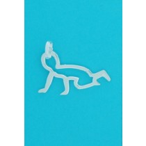 SPC CUTOUT CRAWLING BABY PENDANT