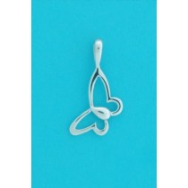 SPC 18mm CUTOUT BUTTERFLY PENDANT      =