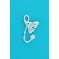 SPC ART NOUVEAU PEARL PENDANT