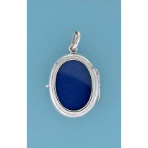 SPC 23x18mm OVAL PICTURE FRAME LOCKET