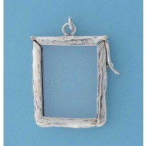 SPC 34x28mm HINGED TOP PICT.FRAME LOCKET