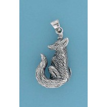 SPC OXIDISED FOX PENDANT               =