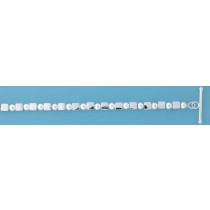 SPC CUBES AND BEADS T BAR BRACELET     =