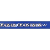 SPC HORSE HEAD CUTOUT RECTANGLES BRAC. =