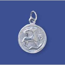 SPC 16mm ROUND CAPRICORN PENDANT       =