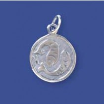 SPC 16mm ROUND PISCES PENDANT          =