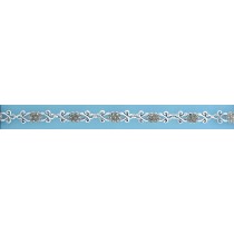 SPC MARCASITE FLOWER FANCY BRACELET