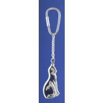 SPC SITTING CAT KEYRING                =