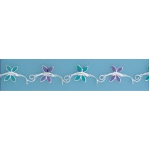 SPC 9mm INLAID ENAMEL BUTTERFLY BRAC.  =