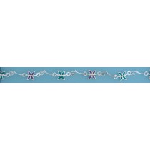 SPC 10mm INLAID ENAMEL BUTTERFLY BRAC.