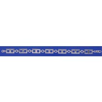 SPC 16x9 CUTOUT RECTANGLES BRACELET