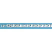 SPC SQ.BLUE STONE CUSHION LINKS BRAC   =