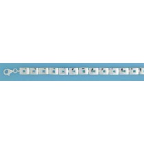 SPC SQ.BLUE STONE CUSHION LINKS BRAC   =