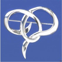 SPC CAST SWIRL BROOCH                  =