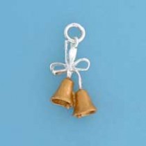 SPC PAINTED WEDDING BELLS CHARM        =