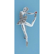 SPC MARCASITE BALLERINA BROOCH