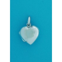 SPC 15mm PLAIN HEART LOCKET