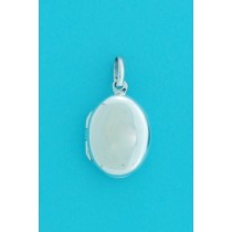 SPC 18mm x 14mm PLAIN OVAL LOCKET