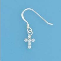 SPC 8mm CRYSTAL SET CROSS DROPS-PURPLE =