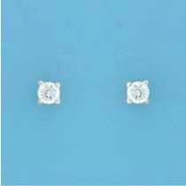 SPC 4mm CLAW SET ROUND CZ STUD         =