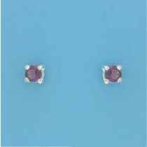 SPC 4mm CLAW SET ROUND STUD- PURPLE    =