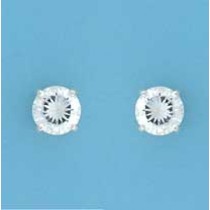 SPC 8mm CLAW SET ROUND CZ STUD         =