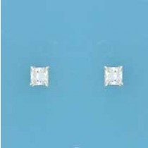 SPC 4mm CLAW SET SQUARE CZ STUD        =